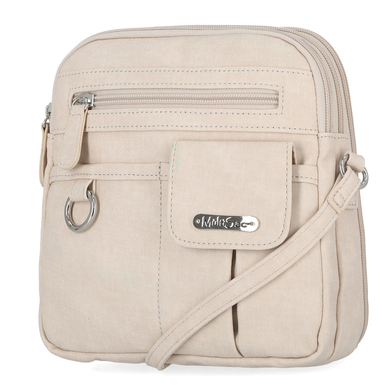 North South Zip Around Crossbody Bag