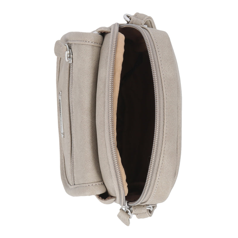 MultiSac Everest Faux Leather or Fabric Mini Crossbody Bag 