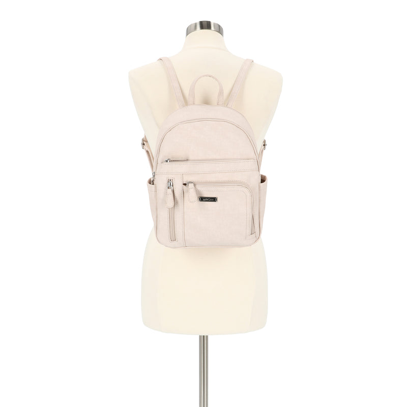 Adele Backpack - Women's Backpacks - MultiSac Handbags - Organizer Backpack -  cream