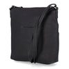 Flare Crossbody Bag - Women's Medium Crossbody Bags - MultiSac Handbags - Organizer Bags - Multiple Pockets - washable - Black