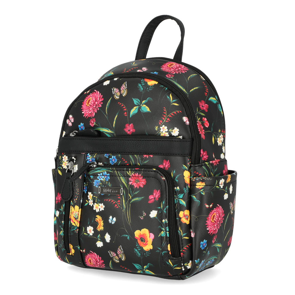 Adele Backpack - Women's Backpacks - MultiSac Handbags - Organizer Backpack -  Dark Dahlia