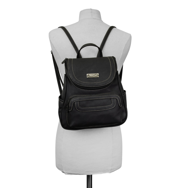MultiSac womens Major Backpack, Black, One Size US